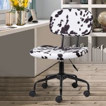 Rustic desk best sale chair no wheels